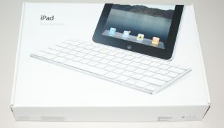 Apple iPad Keyboard Dock   Deutsch MC533D/A Weiss