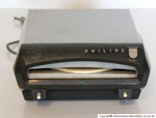 Philips tragbarer Plattenspieler Auto Mignon GA101 von 1971 / 72