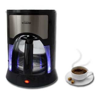 LEDs Kaffeeautomat Filter 4 6 Tassen 550 Watt Kaffee Coffee
