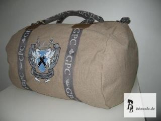 HV Polo Canvas Sporttasche Tasche Sportsbag Leinentasche Crown GPC