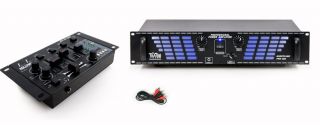 PA DJ System 2400 Watt Verstärker USB Mischpult DJ 543