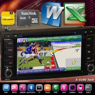 VW GPS DVD sat nav T5 MULTIVAN Transporter TOUAREG PIP CAN BUS IPOD