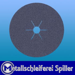 Schleiffiberscheibe CS 565, 115x22 mm, Korn 24 80, Edelstahl, Metall