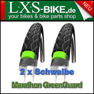 Marathon GreenGuard Draht Reflex Reifen 26 x 2,0  50 559 schwarz