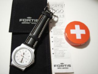 Fortis Container Uhr Swiss Watches 560.10.132 NEU OVP