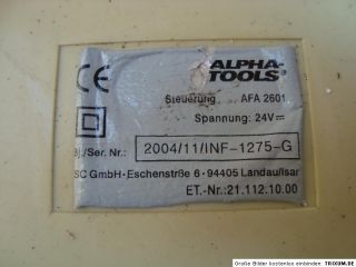 Alpha Tools Flügeltorantrieb Torantriebe Set 2004/11/NF 1275 G