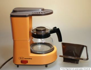 Original 70er Melitta Kaffeemaschine Aromaboy   orange   Panton   0,3l