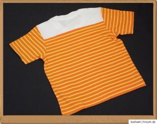 ADIDAS T Shirt 98 104 NEU orange weiß, großes Print Sport Jungs
