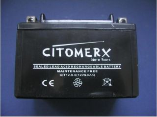 12V 9Ah Batterie Wartungsfrei CTX9 BS YTX9 BS GTX9 BS YTX 9 BS