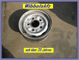 VW Stahlfelge, 6 J X 14 H2, VW Teile Nr. 281 601 027 C