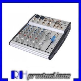 Sirus MXP 602   6 Kanal Live Mischpult / Mixer   Phantom