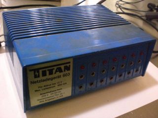 TITAN Netzladegerät 602 & 603 für Akkus bis 12 V