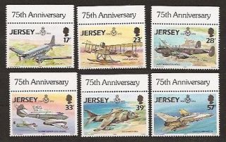 Jersey RAF Militär Flugzeuge 1993 ** Mi. 615/20