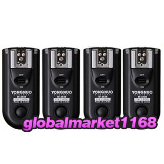 Yongnuo RF 603 wireless flash trigger 4PC for Nikon N3 for D90 D5000