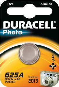 4x Duracell 625A alkaline Batterie LR9 / V625U / PX625A