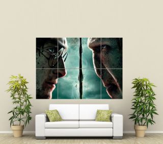 HARRY POTTER VS LORD VOLDEMORT GIANT ART POSTER PICTURE PRINT ST606