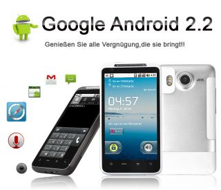 Smartphone Android 2.2 Dual Sim Touchscreen weiss