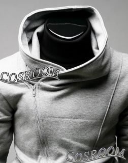 Assassins Creed Revelations Desmond Miles Cosplay Costume Hoodie Grey