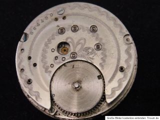 Taschenuhr Werk Trenton Watch Co antik Sammler Bastler defekt Pocket