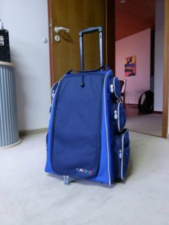 JAKO O Schrank Trolley Kinderkoffer blau gebraucht