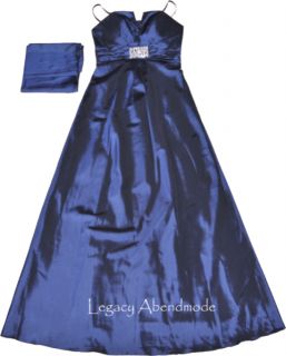 Abendkleid, Ballkleid, mit Brosche Größe 34 50, NeU Farbe