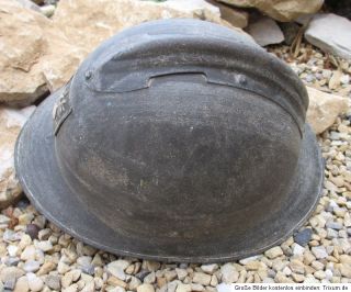 alter Stahlhelm Helm aus Frankreich Defense Passive 2.WK 2. Weltkrieg
