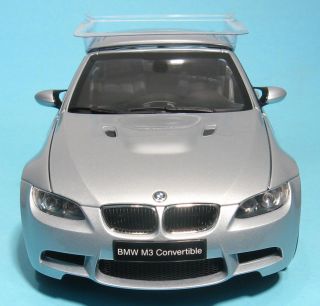 Kyosho 08738S BMW M3 Convertible silber 1:18 NEU/OVP