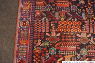 Joschagan Ausgefallener Perser Teppich 200 x 122 cm Handgeknüpft