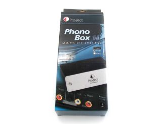 Pro Ject Phono Box / Phonobox II MM / MC Silber  NEU