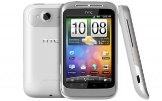 HTC Wildfire S Silber Weiß (Ohne Simlock) Smartphone GPS Navi WLan
