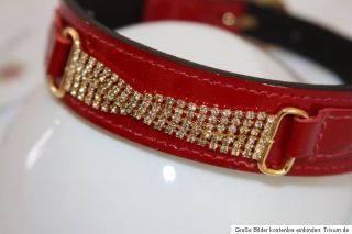 Hartman & Rose Pure Luxus Strass Halsband + Leine LUXUS Collar