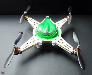 Quadrocopter Rahmenkit Devilfly Race mit Regler & Motoren