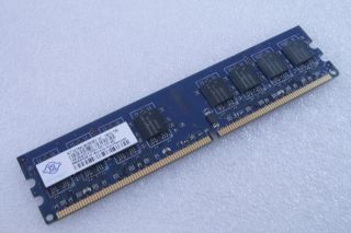 Nanya 1 GB DDR2 PC2   5300 Speicher 667 MHz NT1GT64U8HB0BY 3C
