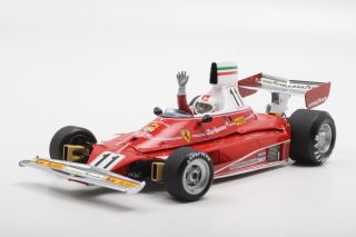 Exoto 1/18 1975 Ferrari 312T Italy Clay Regazzoni Victory Salute