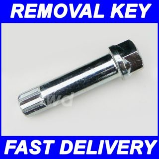 REMOVAL KEY FOR TUNER ALLOY WHEEL NUTS BOLTS STAR DRIVE