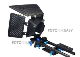 FOTGA DP500 Baseplate Rail rod & Matte Box support follow focus DSLR