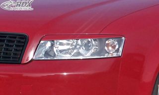 RDX Scheinwerferblenden Audi A4 B6 8E Böser Blick ABS Blenden Spoiler