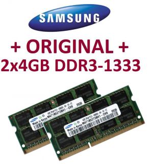 2x 4GB 8GB DDR3 1333 RAM Packard Bell EasyNote LS11 SB 202GE Speicher