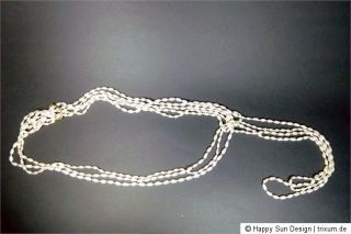 reihige Süsswasser Perlen 585 Gold Collier Kette Nr. 4924