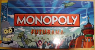 MONOPOLY Futurama Collectors Edition (Englisch) NEU OVP