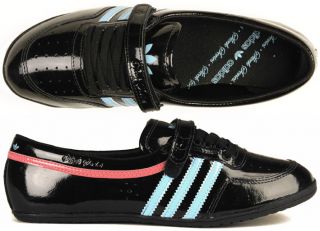Adidas Schuhe Concord Round Ballerina black/ blue/rosa schwarz 37,38