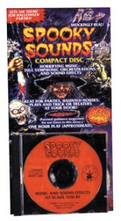 Spooky Sounds CD mit Gruselgeräuschen 60 min Halloween