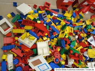 22 KG LEGO DUPLO STEINE PLATTEN FIGUREN TIERE ZOO FEUERWEHR FLUGZEUG