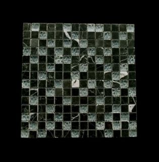 Badezimmer Bad Fliesen Mosaikfliesen 8mm günstig Glas und Marmor 002