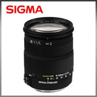 SIGMA 18 200mm F3,5 6,3 DC OS Objektiv für SIGMA