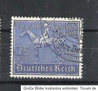 Deutsches Reich,1939 Michelnummer 698 o, gestempelt, Michelwert €
