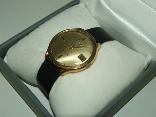 Vintage Mido Ocean Star  POWERWIND  Herrenuhr / Wrist Watch / Gold