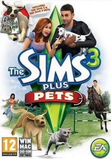 Click for Games   THE SIMS 3 PLUS THE SIMS 3 PETS EDITION PC/MAC *NEW