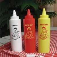 Charcoal Companion Ketchup/Majo/Senf Flaschen Set