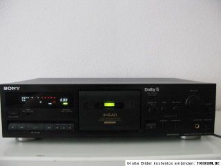 Sony TC K 711S Stereo Cassette Deck Super Einwandfrei und Hochwewrtig